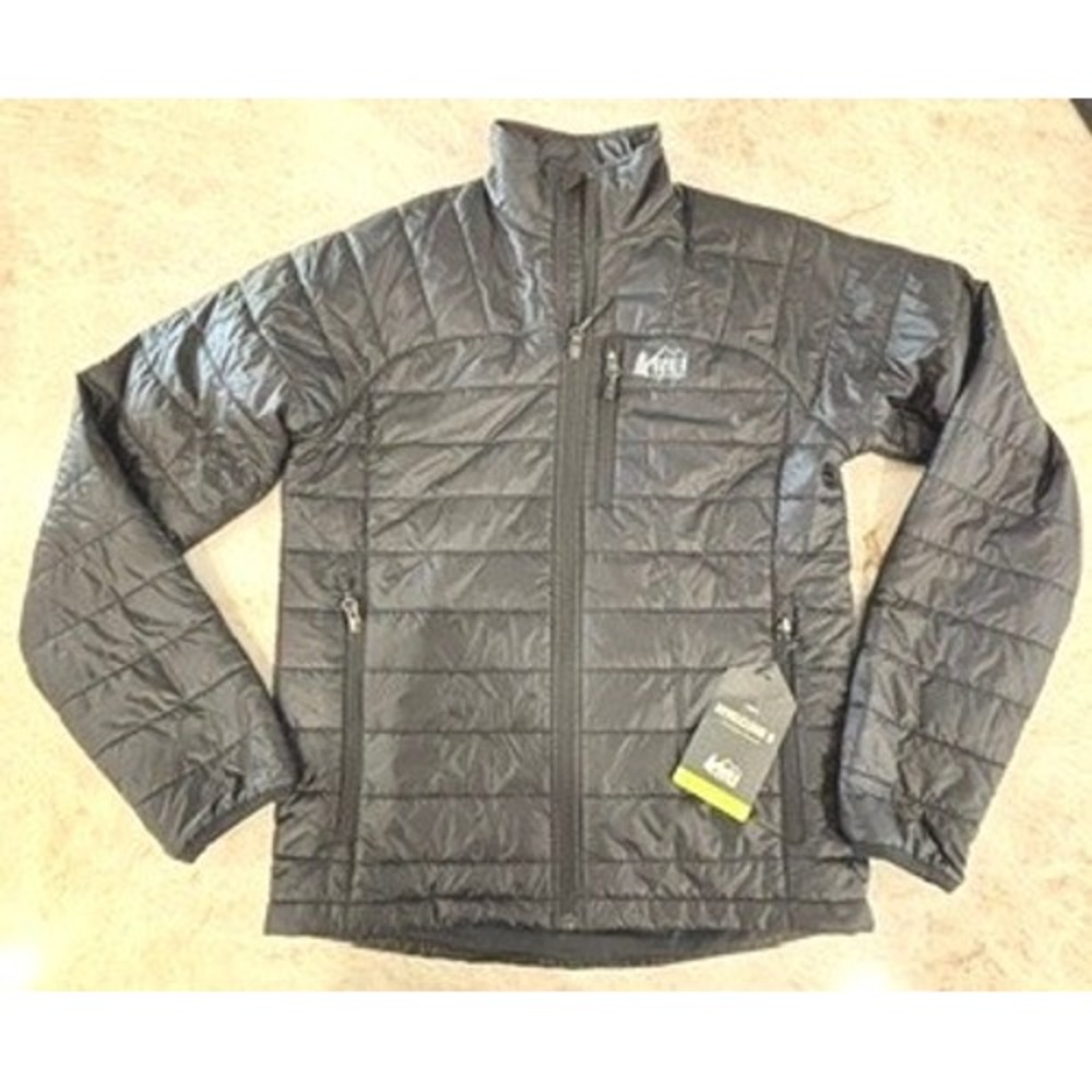 REI Co-op Revelcloud II Men's Puffer Jacket Black NWT S Gorpcore‎